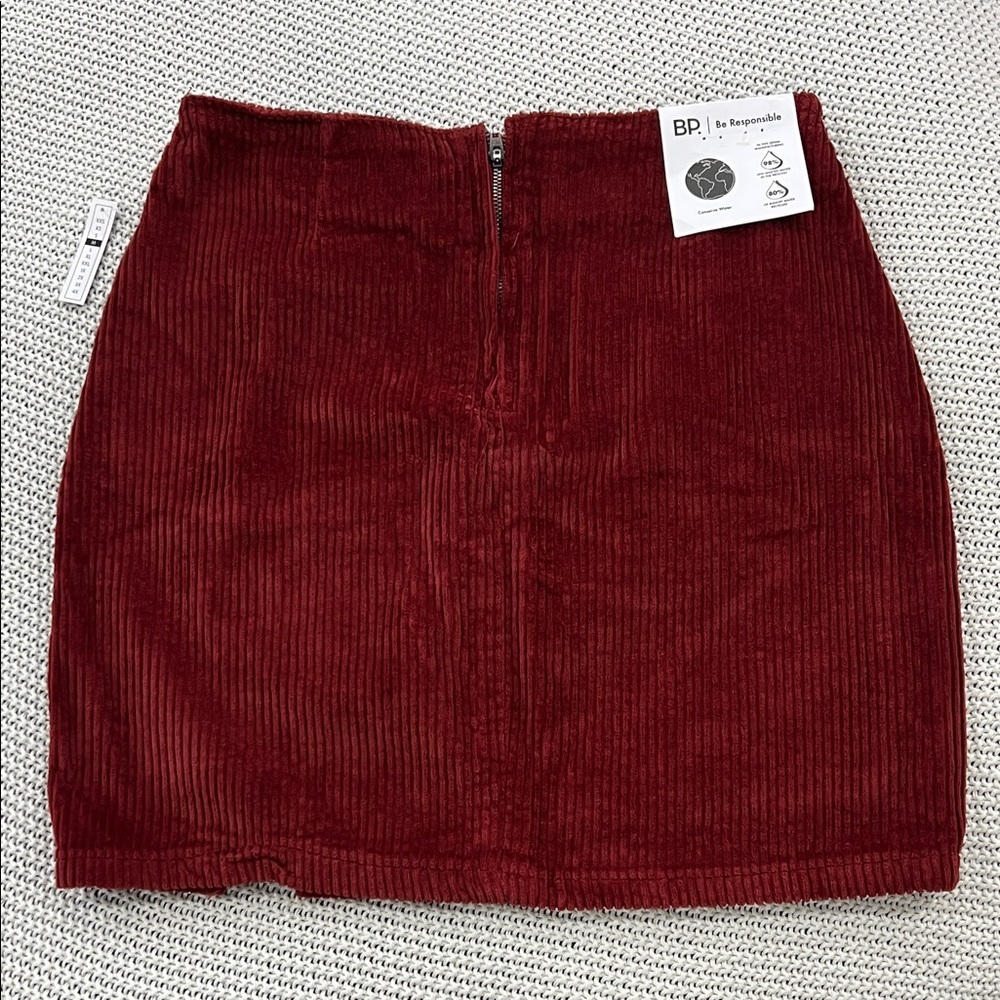 BP Brown Corduroy Pencil Skirt - Picture 4 of 9